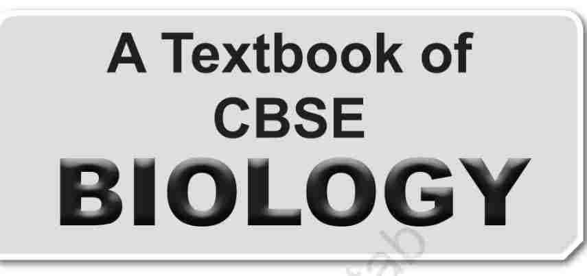 CBSE Biology Class 11 Book PDF download
