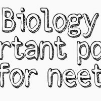 biology important points