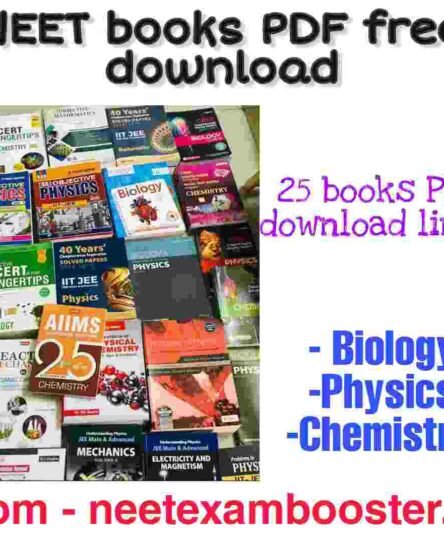 [PDF]NEET Books pdf free Download – Biology, Physics and Chemistry important 25 books