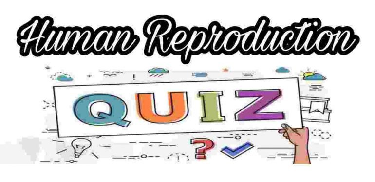Human Reproduction Quiz