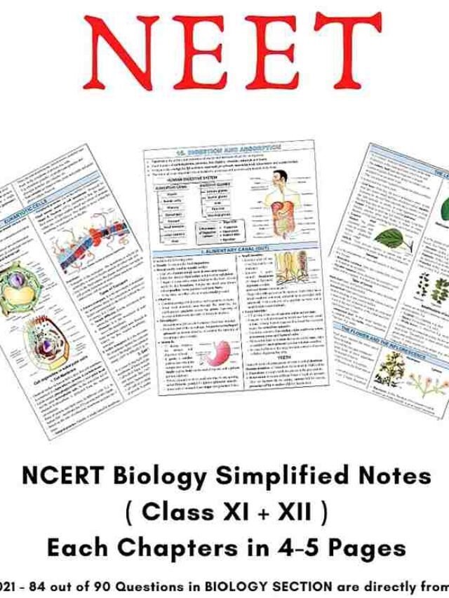 NEET Short Notes